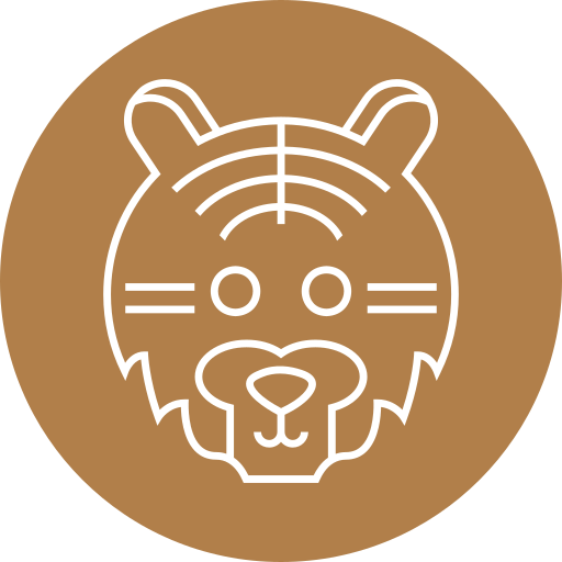 Tiger Generic color fill icon