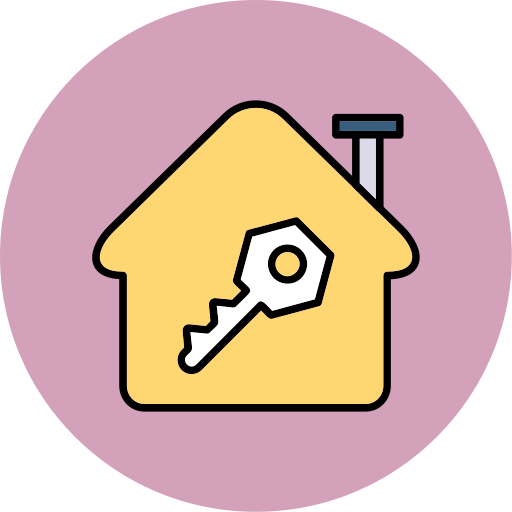 llave de casa Generic color lineal-color icono