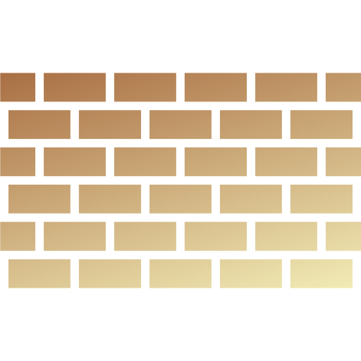 Кирпичная стена Generic gradient fill иконка