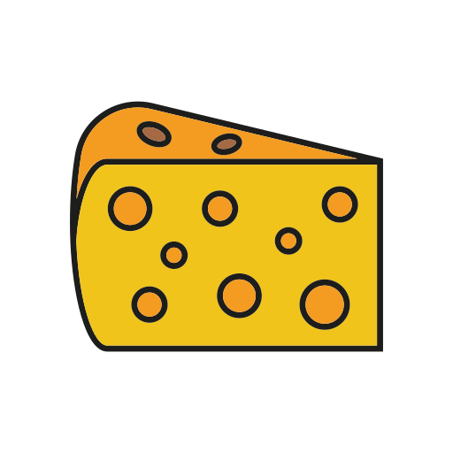 queso Generic color lineal-color icono