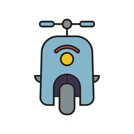 scooter Generic color lineal-color icono