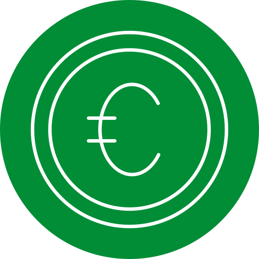 euro Generic color fill ikona