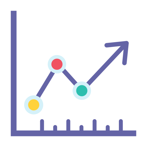 grafico Generic color lineal-color icona