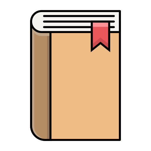 książki Generic color lineal-color ikona