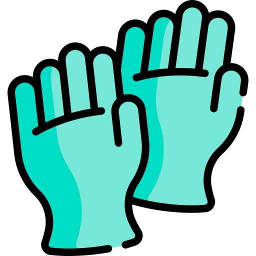 手袋 Kawaii Lineal color icon