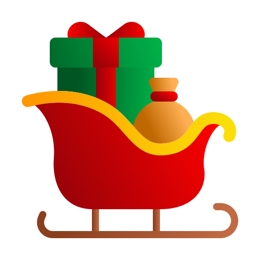 Sleigh Generic gradient fill icon