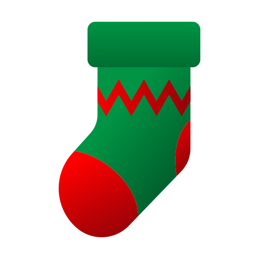 Christmas stocking Generic gradient fill icon