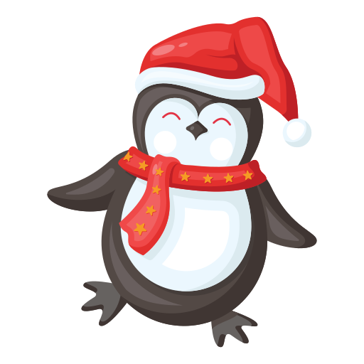 Penguin Generic Sticker Color Fill icon
