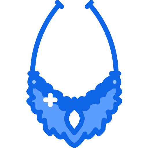 halsketting Darius Dan Blue icoon