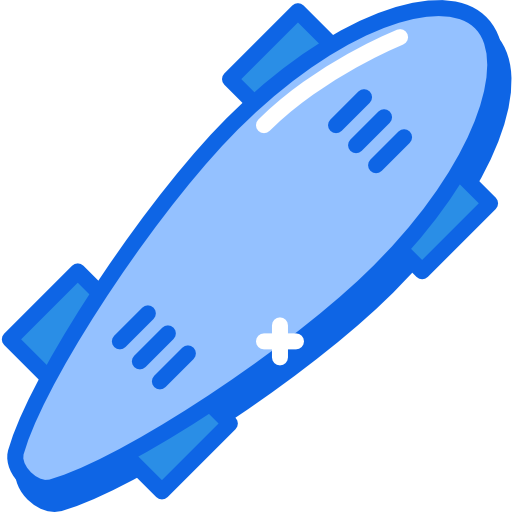 Skateboard Darius Dan Blue icon