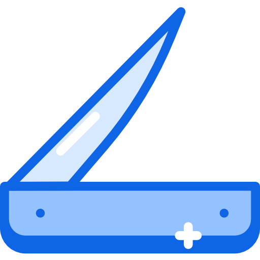 Складной нож Darius Dan Blue иконка