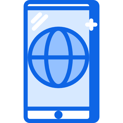smartphone Darius Dan Blue icona