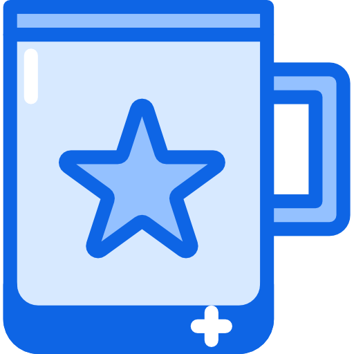 Cup Darius Dan Blue icon