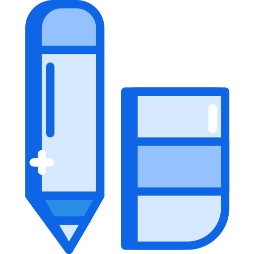 Eraser Darius Dan Blue icon