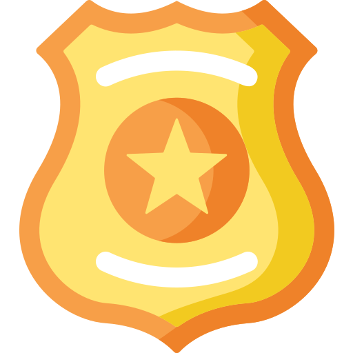 警察バッジ Special Flat icon