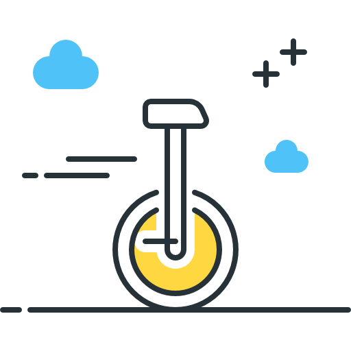 Unicycle Flaticons.com Flat icon