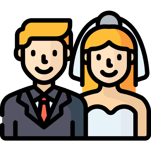 結婚 Special Lineal color icon