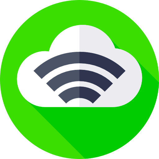 Wifi Flat Circular Flat icon