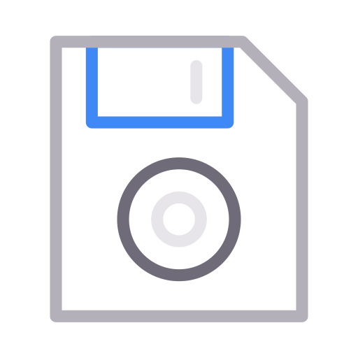 disquete Generic outline icono