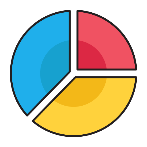 wykres Generic color lineal-color ikona