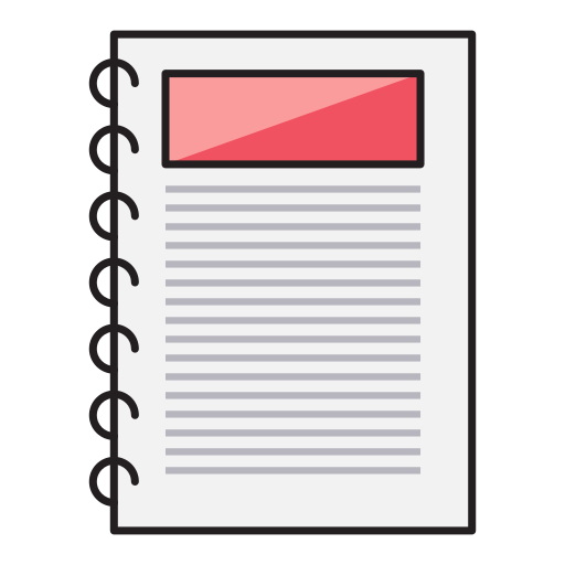 Notebook Generic color lineal-color icon