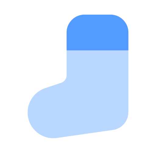 靴下 Generic color fill icon