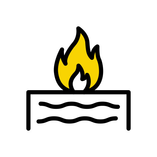 bruciare Generic color lineal-color icona