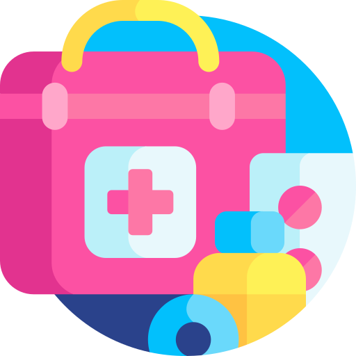 Medical care Detailed Flat Circular Flat icon