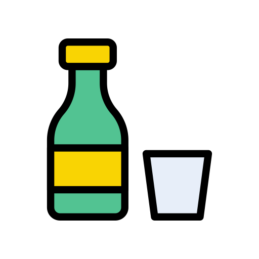 飲む Generic color lineal-color icon
