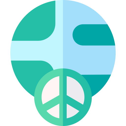 평화 Basic Rounded Flat icon