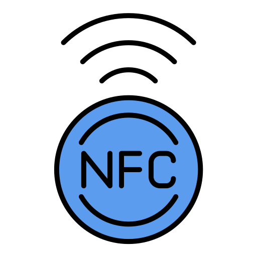 nfc Generic color lineal-color icono