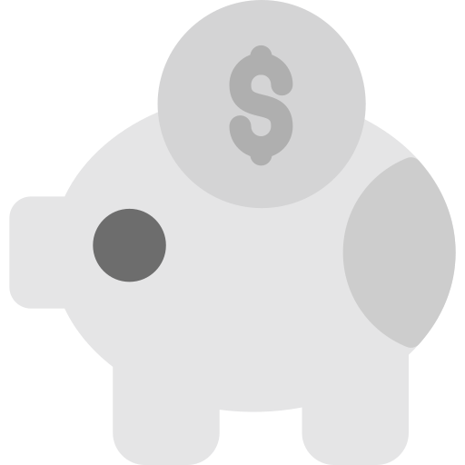 Piggy bank Generic color fill icon