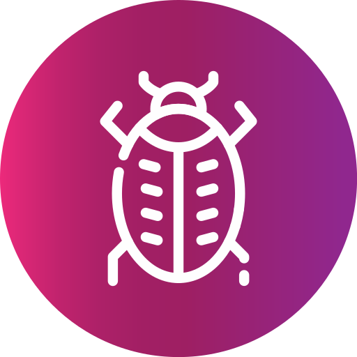 Bug Generic gradient fill icon