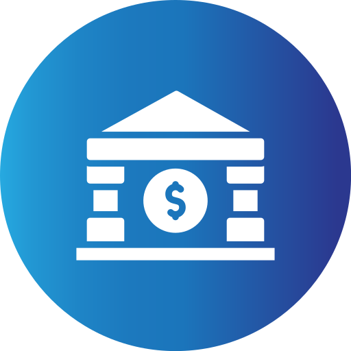 bank Generic gradient fill icon
