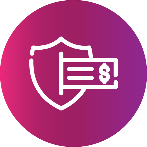 Safe payment Generic gradient fill icon