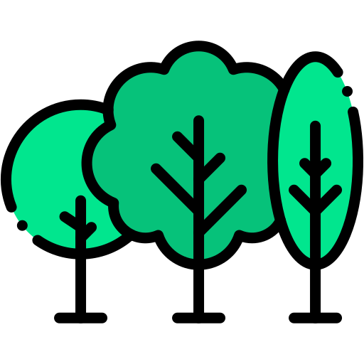 forêt Generic color lineal-color Icône