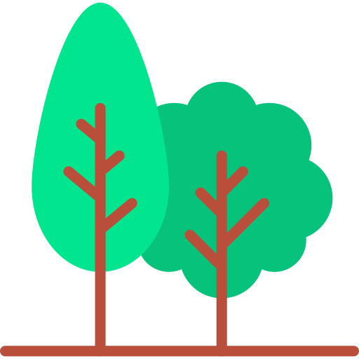 Woodland Generic color lineal-color icon