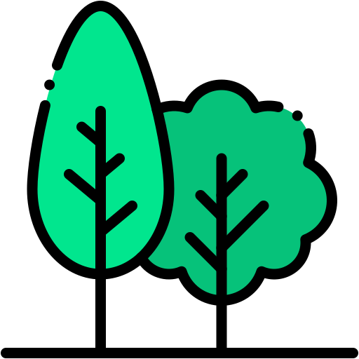 森林 Generic color lineal-color icon