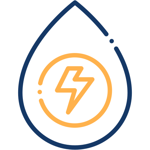 Hydroelectric Generic color outline icon