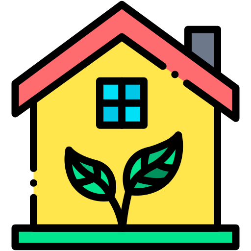 maison écologique Generic color lineal-color Icône