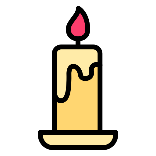 Candle Generic color lineal-color icon