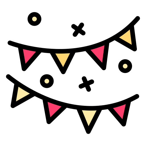guirnalda Generic color lineal-color icono