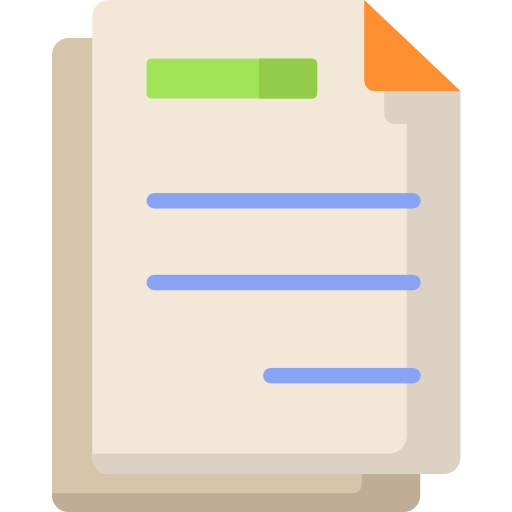 Documents Special Flat icon