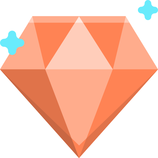Diamond Flaticons.com Lineal Color icon