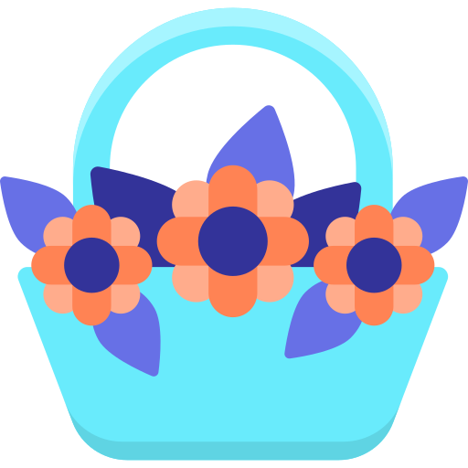 Flower Flaticons.com Lineal Color icon