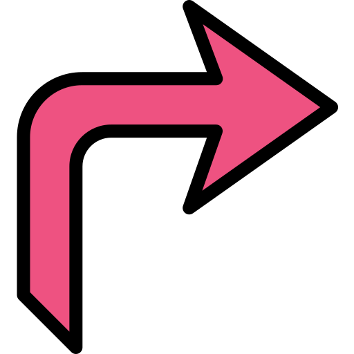 Right arrow Darius Dan Lineal Color icon