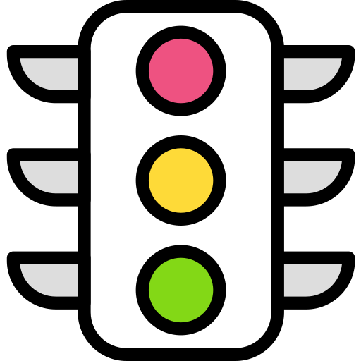 信号機 Darius Dan Lineal Color icon