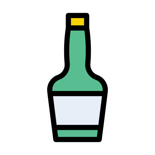 butelka Generic color lineal-color ikona