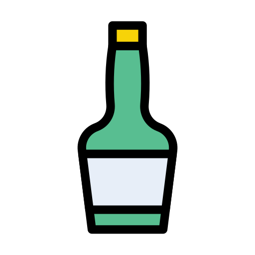 Bottle Generic color lineal-color icon