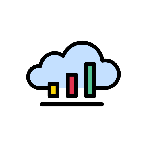 Cloud Generic color lineal-color icon